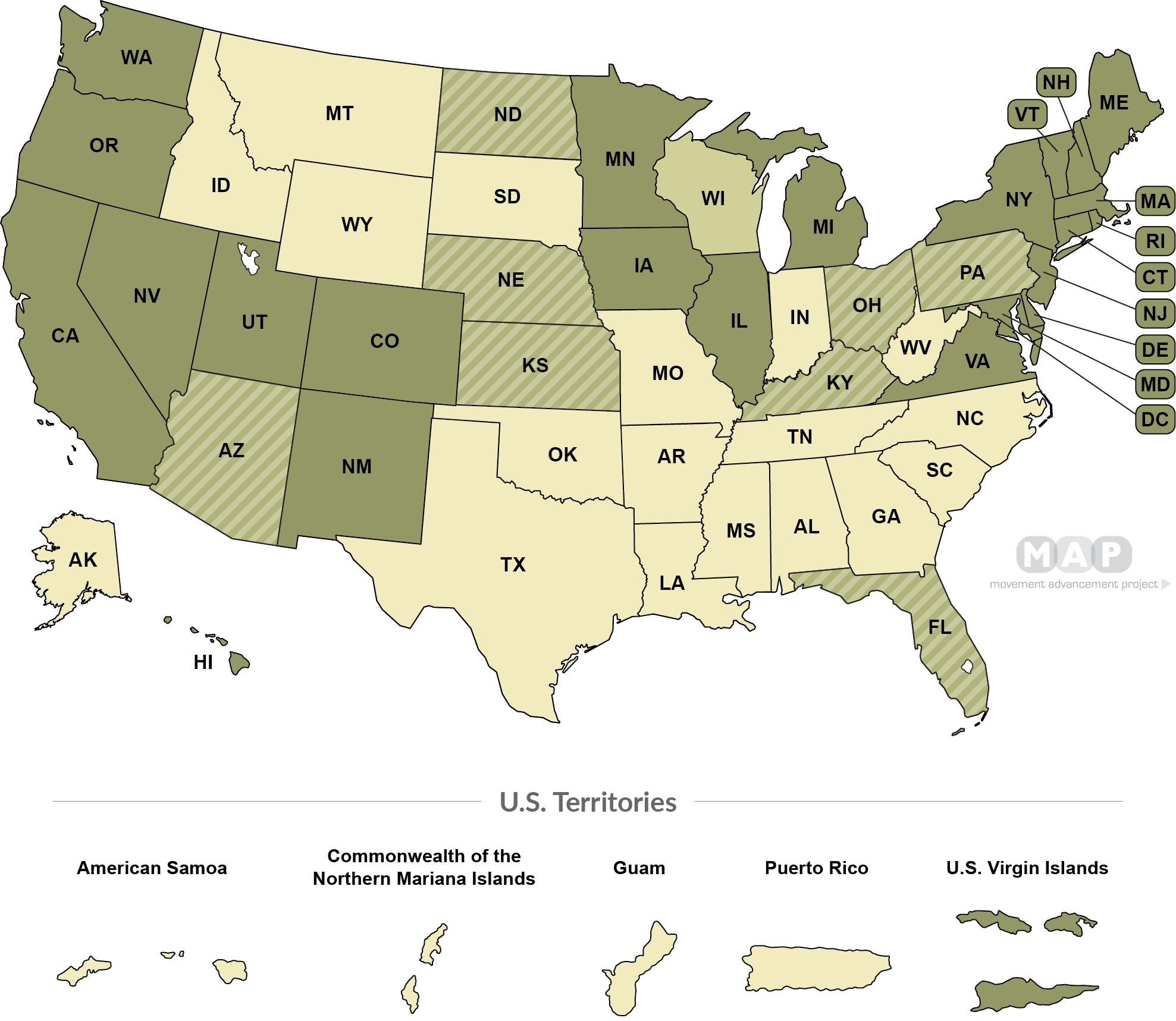 Movement Advancement Project Non Discrimination Laws