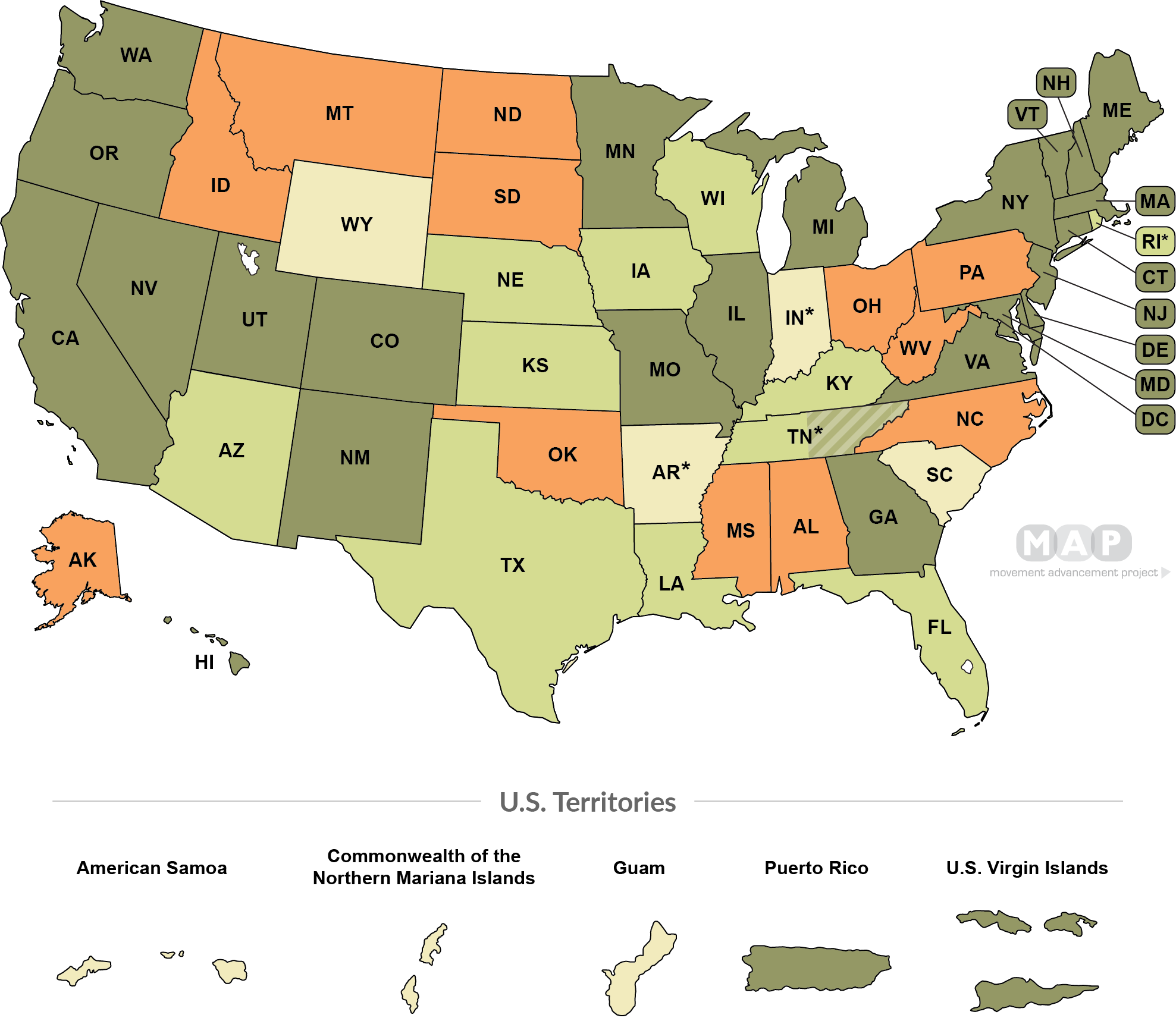 File:Map of LGBT-related hate crime law in the United States.svg - Wikipedia